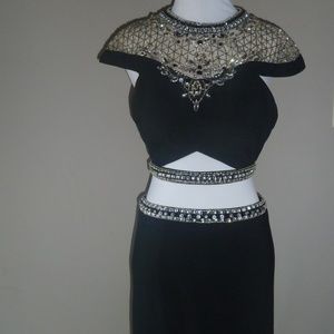 Rachel Allan Women's Dress Prom Two Piece Formal 4